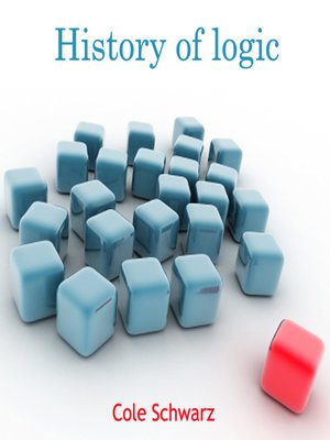 cover image of History of logic
